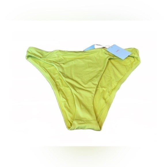 NWT Andie Swim Cheeky Bottom in Yellow, Medium Rise, High Leg Cut, XL - Picture 4 of 14